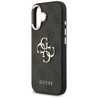 Θήκη για Apple iPhone 17, Guess, Big 4G Logo Classic, Μαύρη Χρυσή