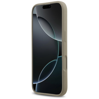 Θήκη για Apple iPhone 17, Guess, Big 4G Script, Καφέ