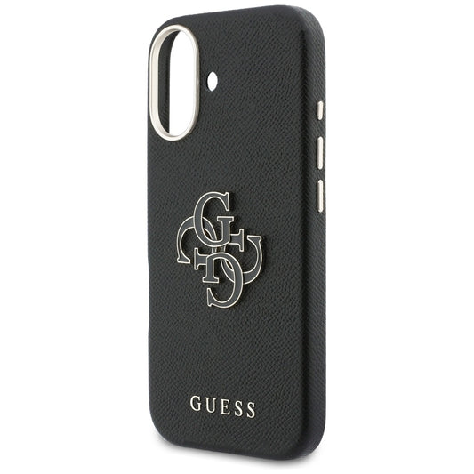 Θήκη για Apple iPhone 17, Guess, Resin Logo, Μαύρη