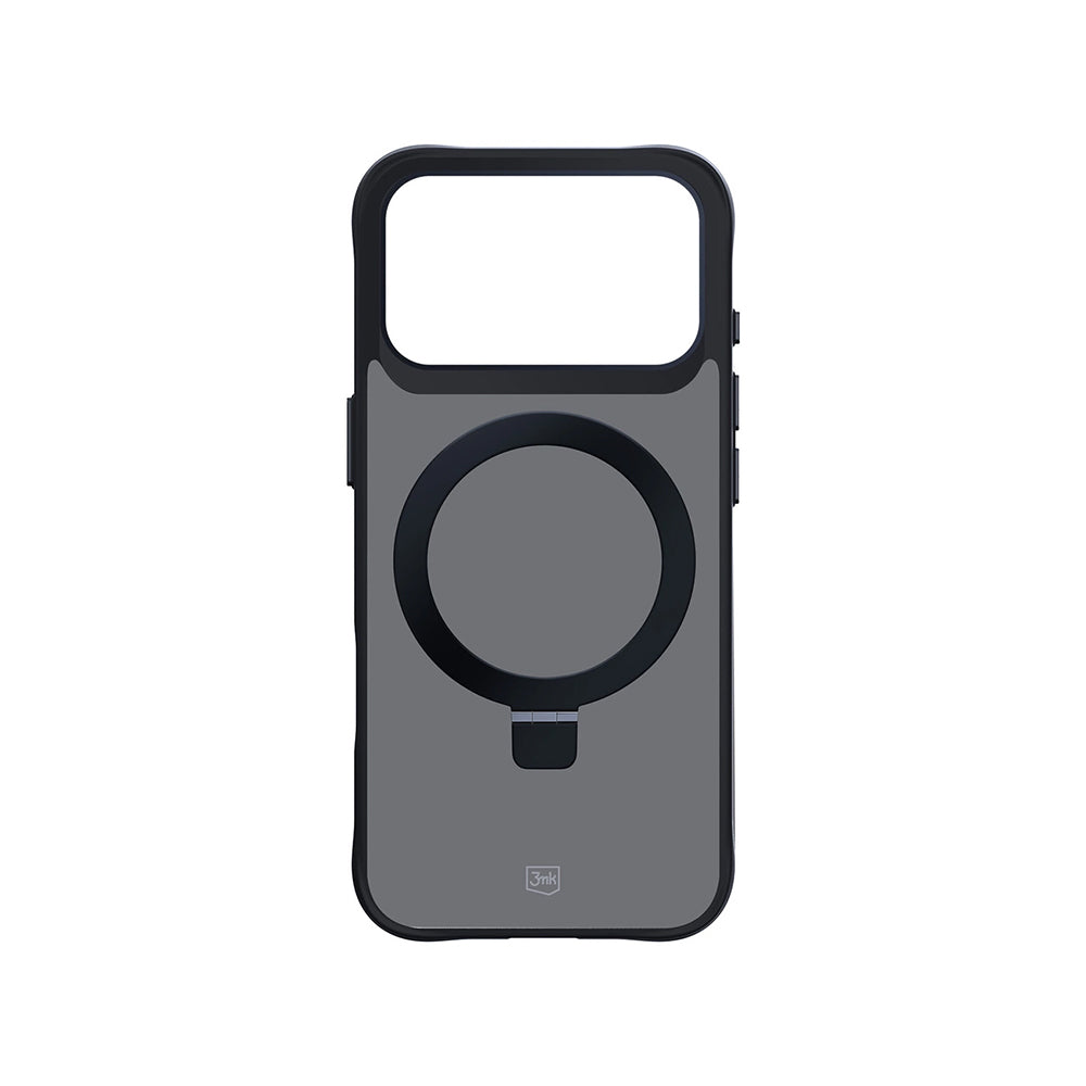 Θήκη για Apple iPhone 17 Pro, 3MK, Smoke MagStand, Μαύρη