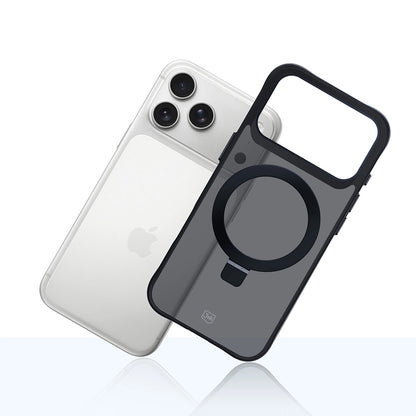 Θήκη για Apple iPhone 17 Pro, 3MK, Smoke MagStand, Μαύρη