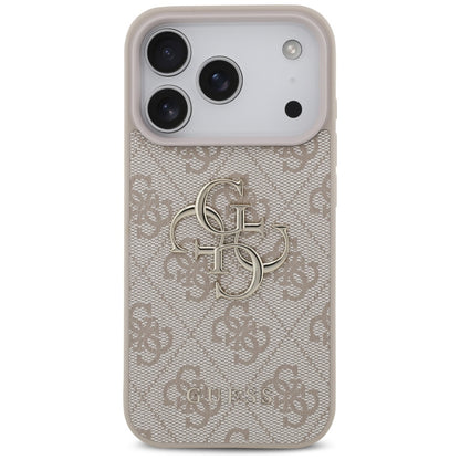Case for Apple iPhone 17 Pro, Guess, 4G Big Logo, Pink