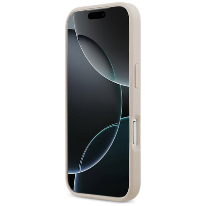 Θήκη για Apple iPhone 17 Pro, Guess, 4G Double Card Triangle, Ροζ
