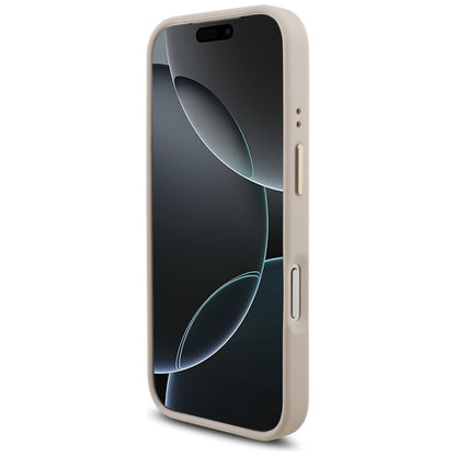 Case for Apple iPhone 17 Pro, Guess, Big 4G Logo Classic, Golden Pink