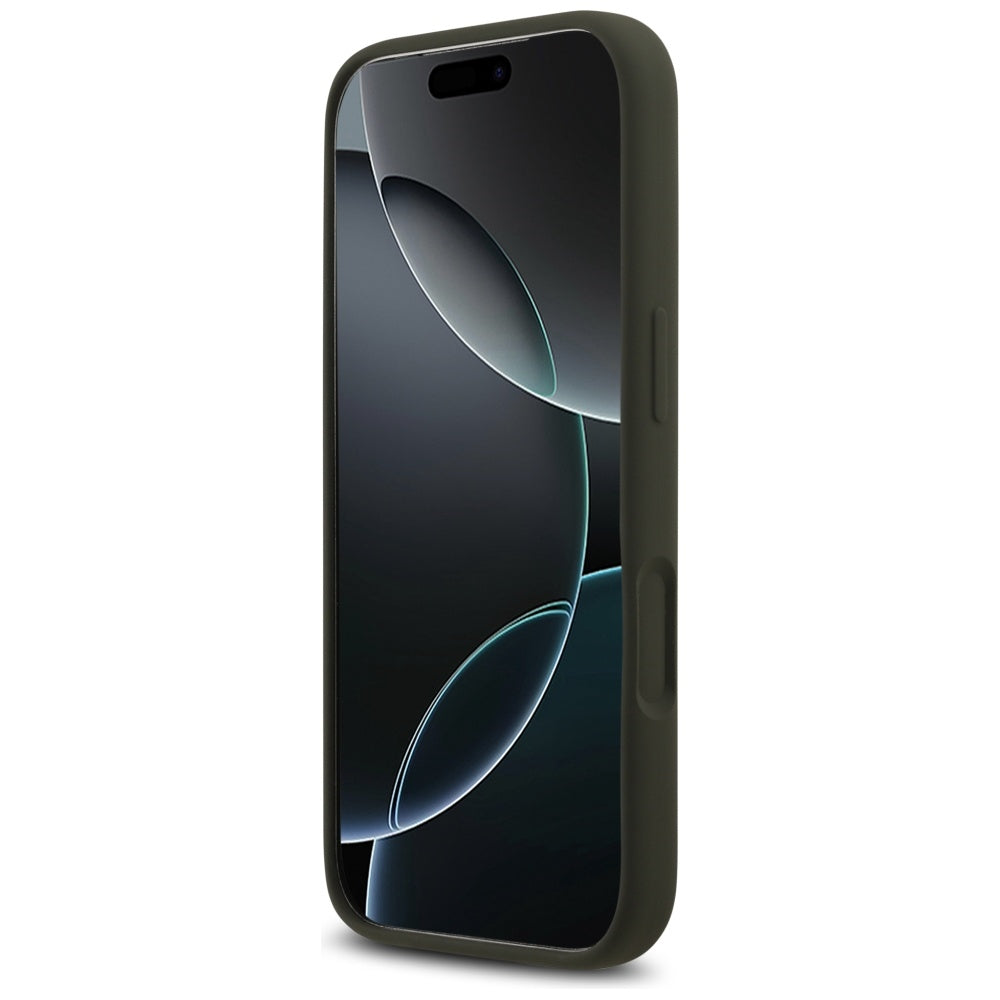 Case for Apple iPhone 17 Pro, Guess, Big 4G Script, Khaki