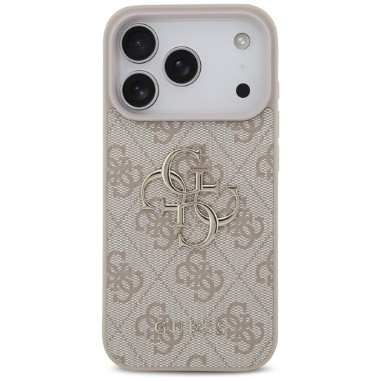 Θήκη για Apple iPhone 17 Pro Max, Guess, 4G Big Logo, Ροζ