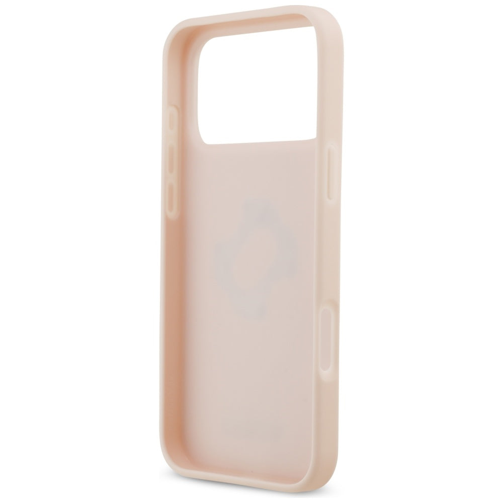 Θήκη για Apple iPhone 17 Pro Max, Guess, 4G Grained Big and Classic Logo, Ροζ
