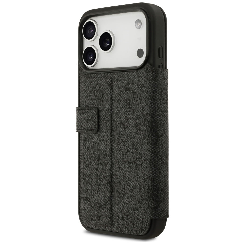 Θήκη για Apple iPhone 17 Pro Max, Guess, 4G Metal Logo, Μαύρη