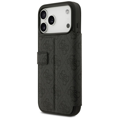 Θήκη για Apple iPhone 17 Pro Max, Guess, 4G Metal Logo, Μαύρη
