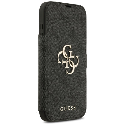 Θήκη για Apple iPhone 17 Pro Max, Guess, 4G Metal Logo, Μαύρη