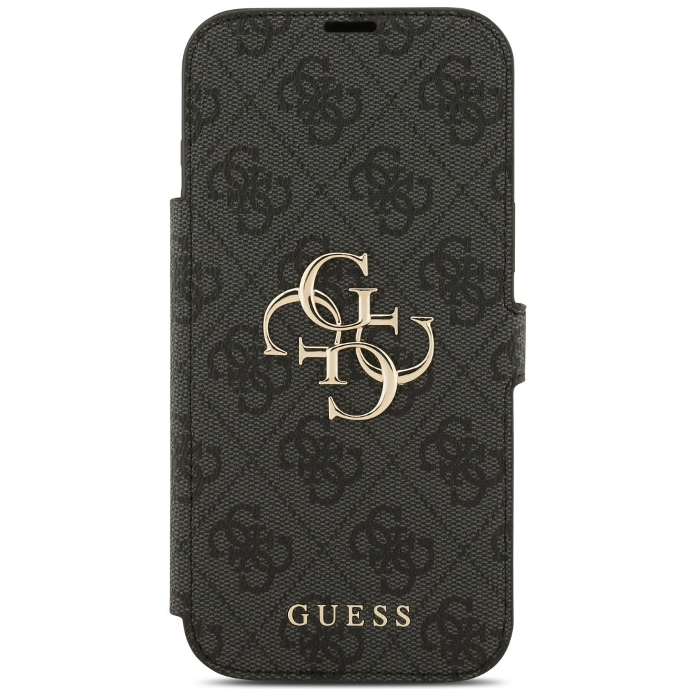 Θήκη για Apple iPhone 17 Pro Max, Guess, 4G Metal Logo, Μαύρη