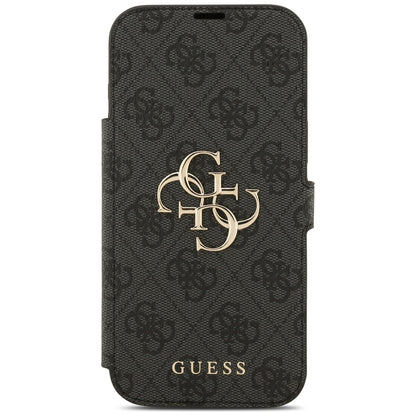 Θήκη για Apple iPhone 17 Pro Max, Guess, 4G Metal Logo, Μαύρη