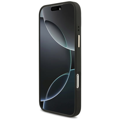 Θήκη για Apple iPhone 17 Pro Max, Guess, Big 4G Classic Logo with Big Strap, Μαύρη