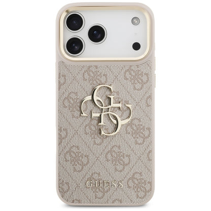 Θήκη για Apple iPhone 17 Pro Max, Guess, Big 4G Classic Logo with Big Strap, Ροζ