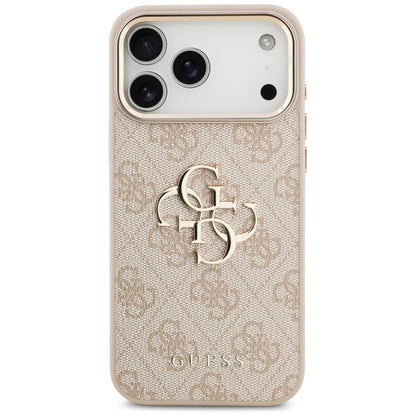 Θήκη για Apple iPhone 17 Pro Max, Guess, Big 4G Logo Classic, Ροζ Χρυσό