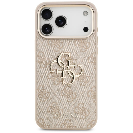 Θήκη για Apple iPhone 17 Pro Max, Guess, Big 4G Logo Classic, Ροζ Χρυσό