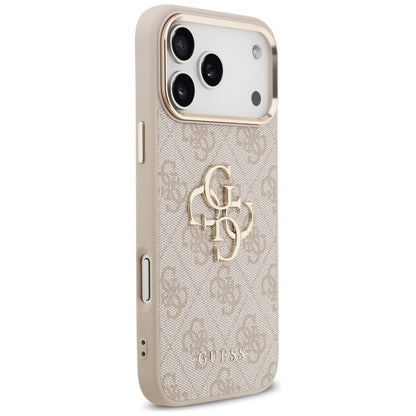 Θήκη για Apple iPhone 17 Pro Max, Guess, Big 4G Logo Classic, Ροζ Χρυσό
