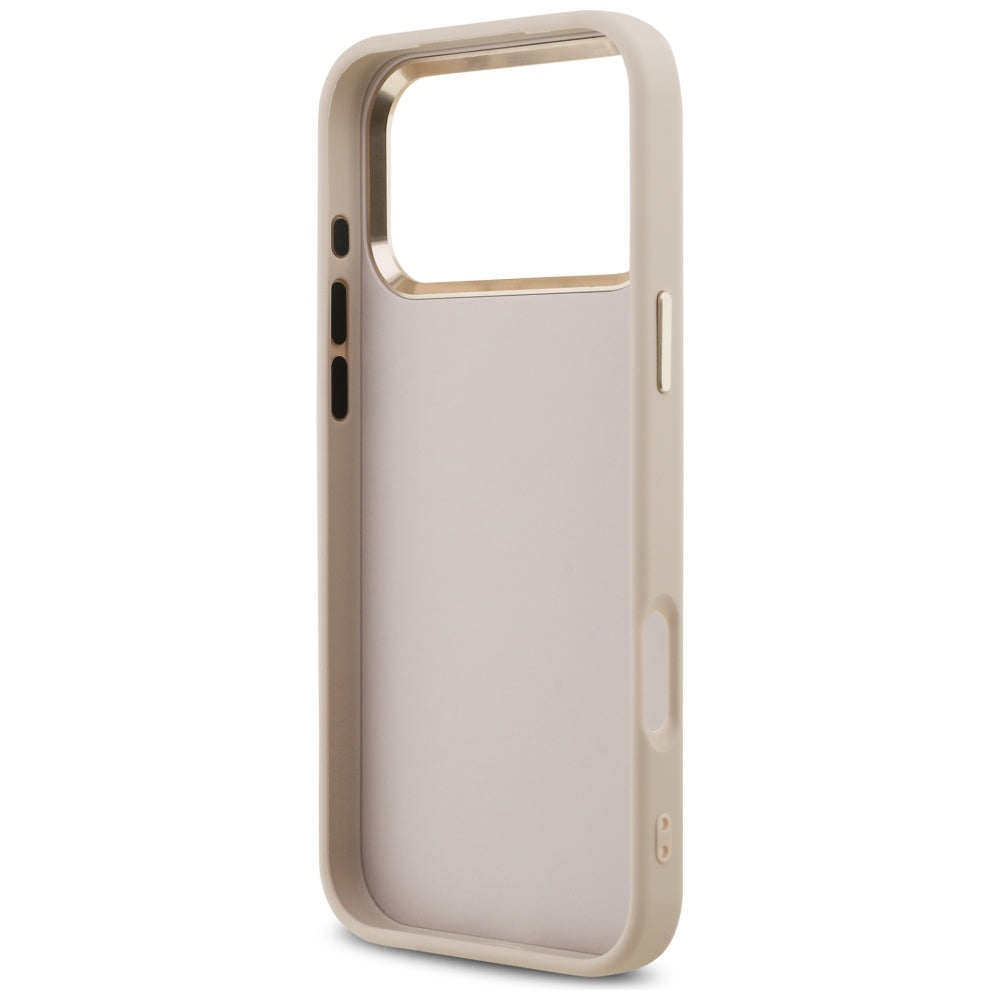 Θήκη για Apple iPhone 17 Pro Max, Guess, Big 4G Logo Classic, Ροζ Χρυσό