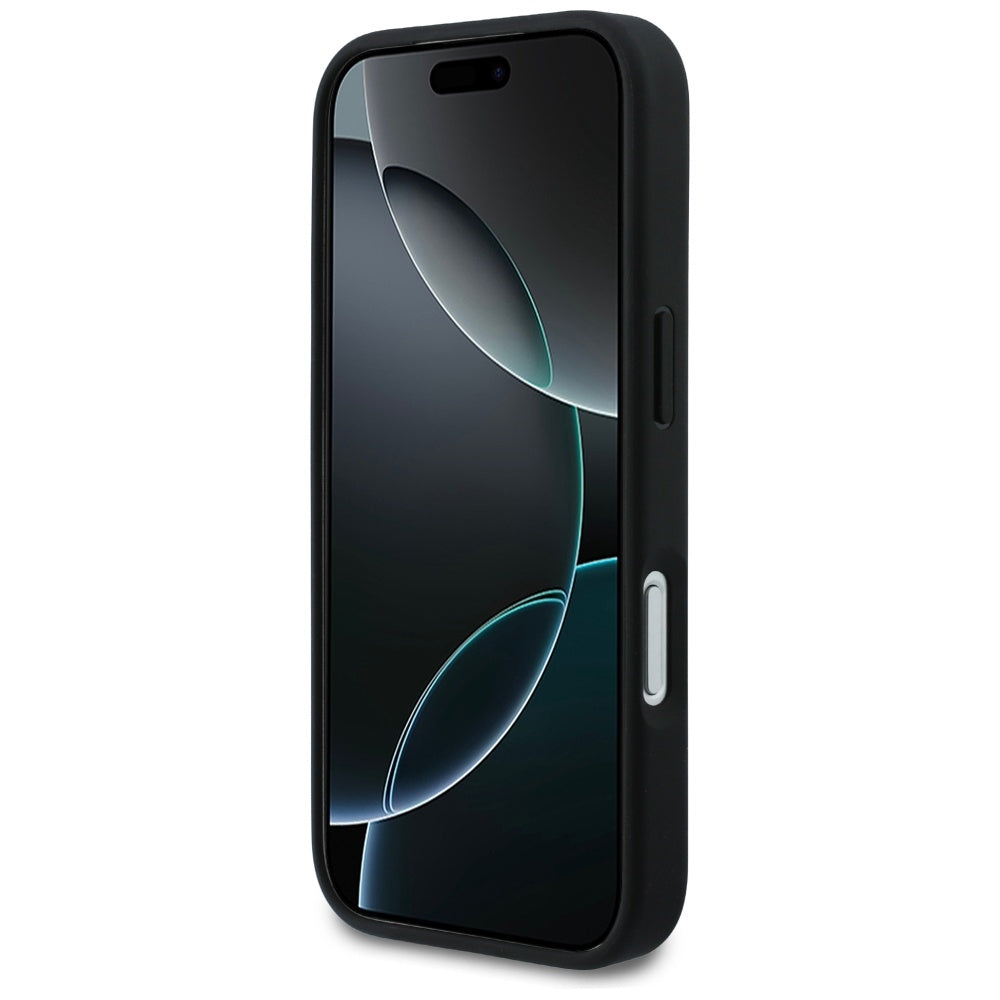 Case for Apple iPhone 17 Pro Max, Karl Lagerfeld, Rhinestone Karl & Choupette Pins, Black