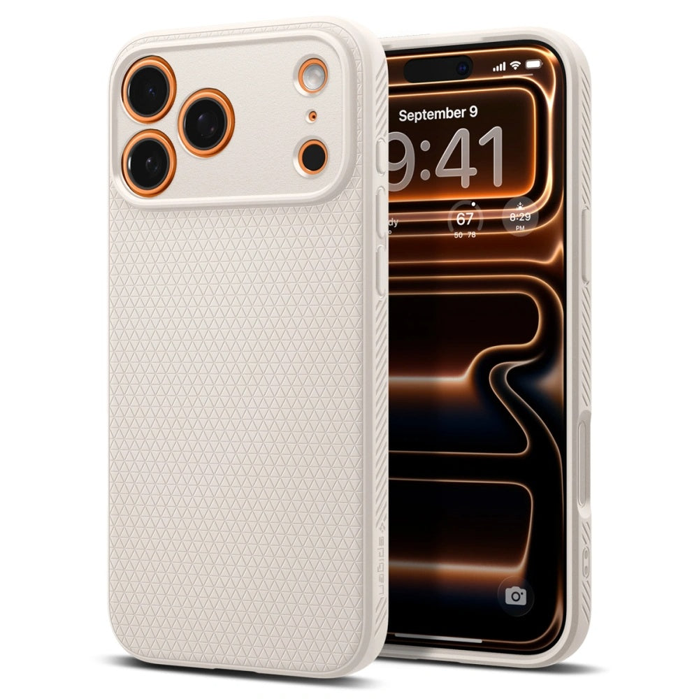 Θήκη για Apple iPhone 17 Pro Max, Spigen, Liquid Air, Μπεζ