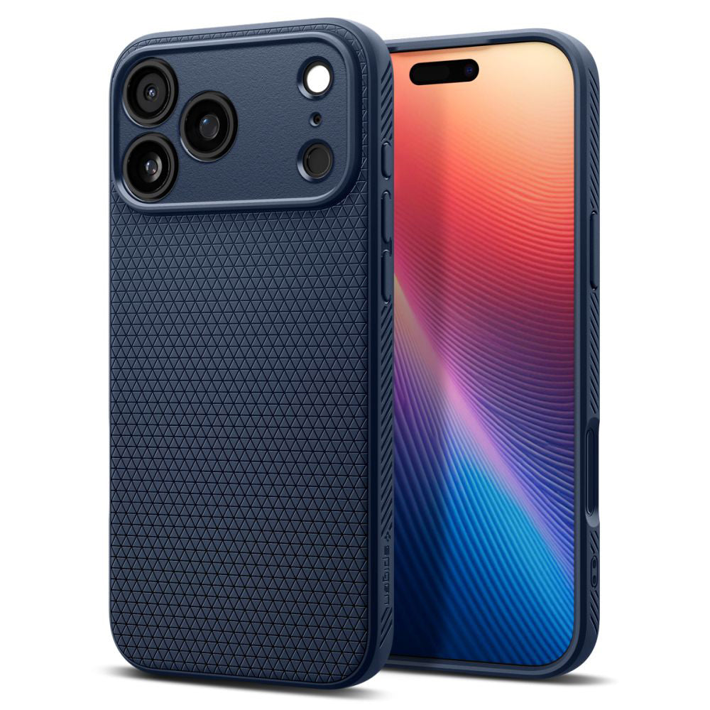 Θήκη για Apple iPhone 17 Pro Max, Spigen, Liquid Air, Μπλε Ναυτικό