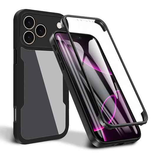 Θήκη για Apple iPhone 17 Pro Max, Techsuit, ColorVerse 360, Μαύρη