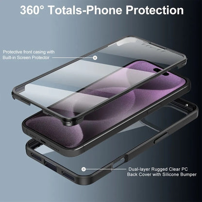 Θήκη για Apple iPhone 17 Pro Max, Techsuit, ColorVerse 360, Μαύρη