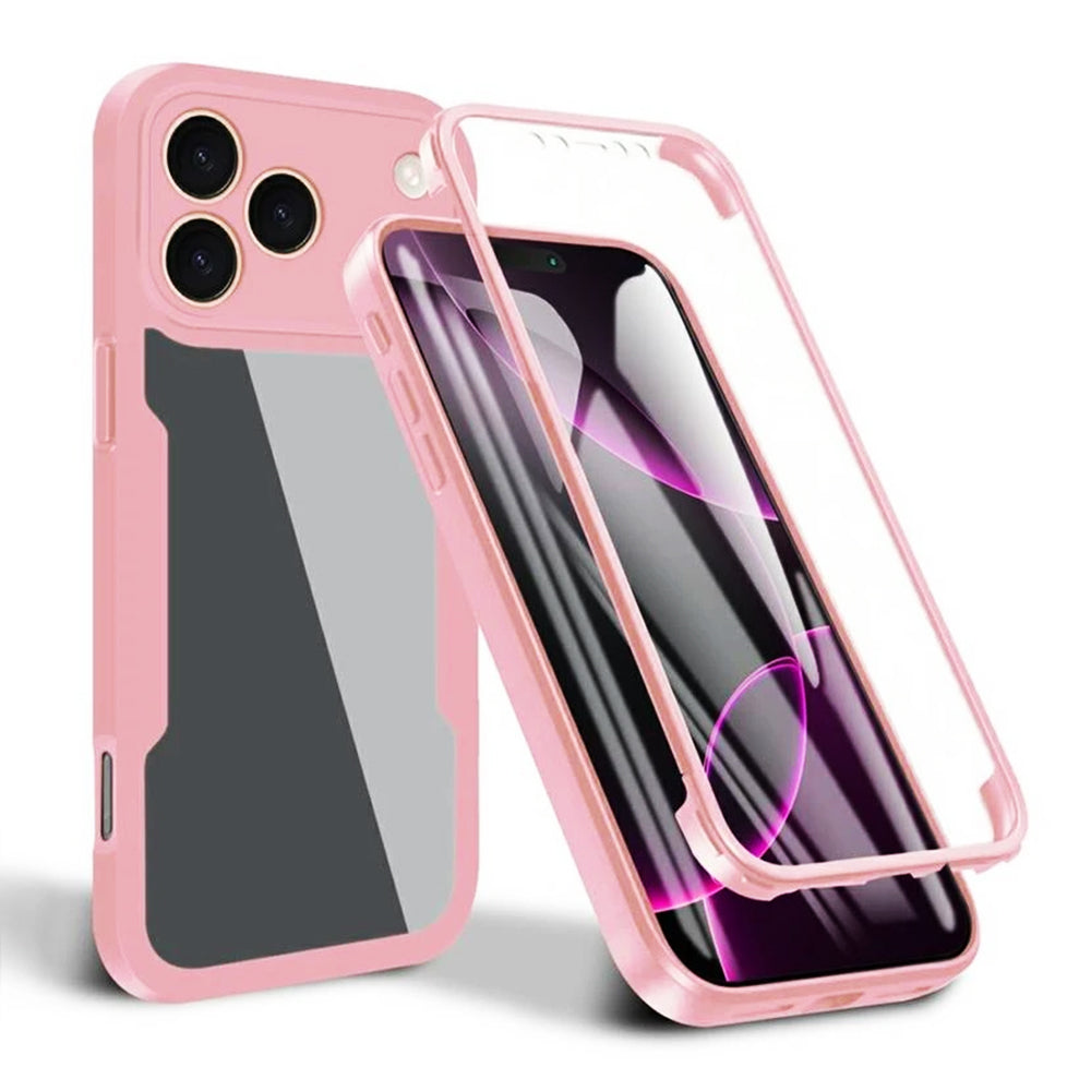 Θήκη για Apple iPhone 17 Pro Max, Techsuit, ColorVerse 360, Ροζ