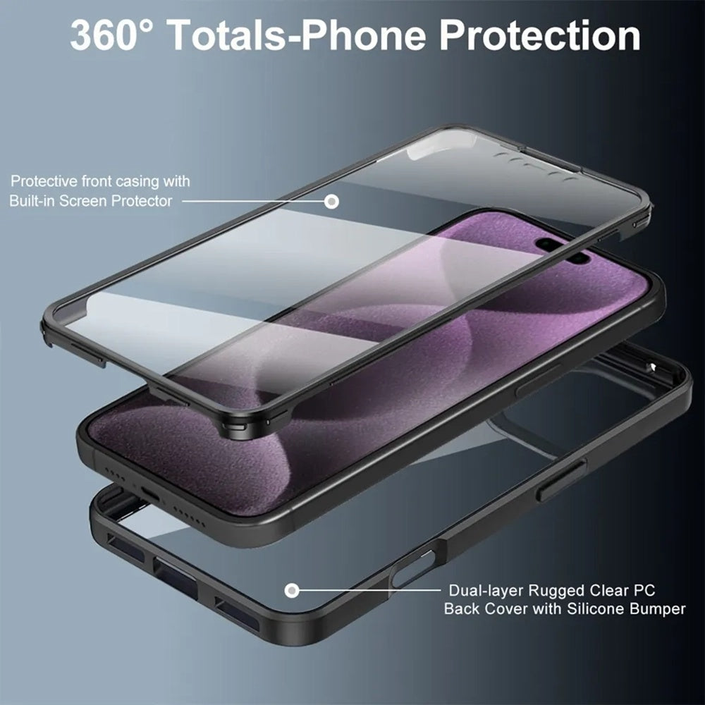 Θήκη για Apple iPhone 17 Pro Max, Techsuit, ColorVerse 360, Ροζ