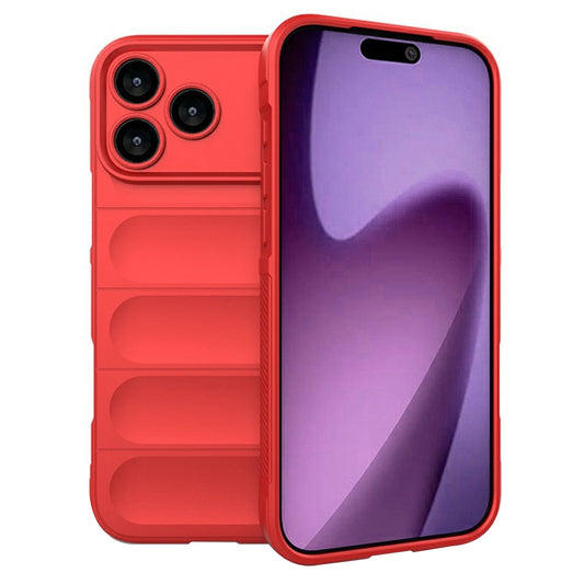 Θήκη για Apple iPhone 17 Pro Max, Techsuit, Magic Shield, Κόκκινη