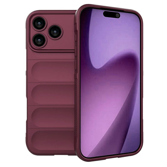 Θήκη για Apple iPhone 17 Pro Max, Techsuit, Magic Shield, Βυσσινί