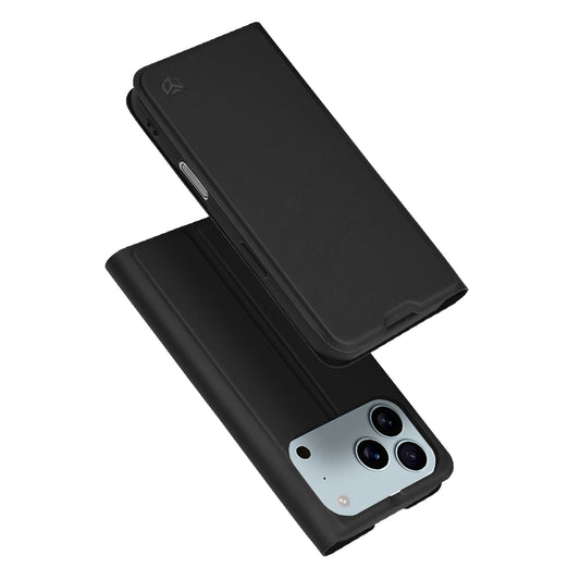 Θήκη για Apple iPhone 17 Pro Max, Techsuit, Magskin Book, Μαύρη