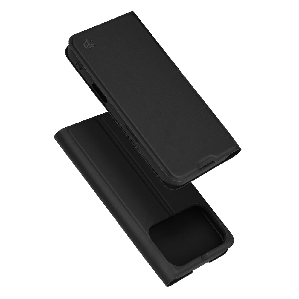 Θήκη για Apple iPhone 17 Pro Max, Techsuit, Magskin Book, Μαύρη