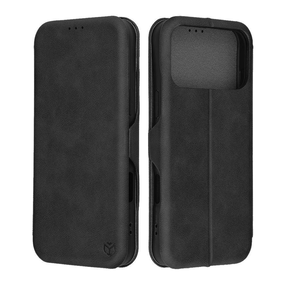 Θήκη για Apple iPhone 17 Pro Max, Techsuit, Safe Wallet Plus, Μαύρη