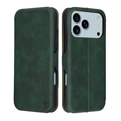 Θήκη για Apple iPhone 17 Pro Max, Techsuit, Safe Wallet Plus, Πράσινη