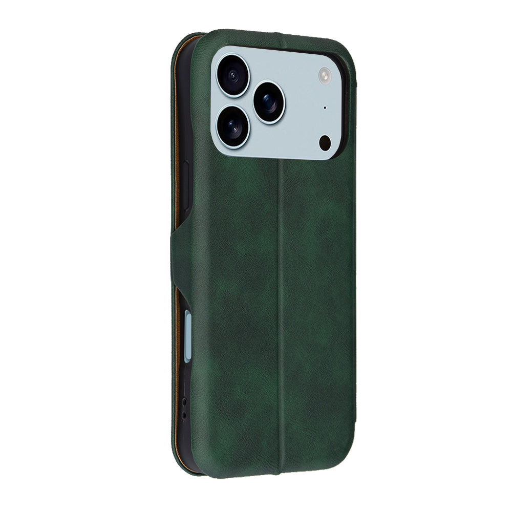 Θήκη για Apple iPhone 17 Pro Max, Techsuit, Safe Wallet Plus, Πράσινη