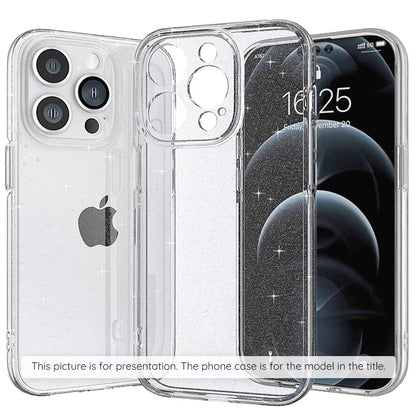 Θήκη για Apple iPhone 17 Pro Max, Techsuit, SparkleSkin, Διαφανής