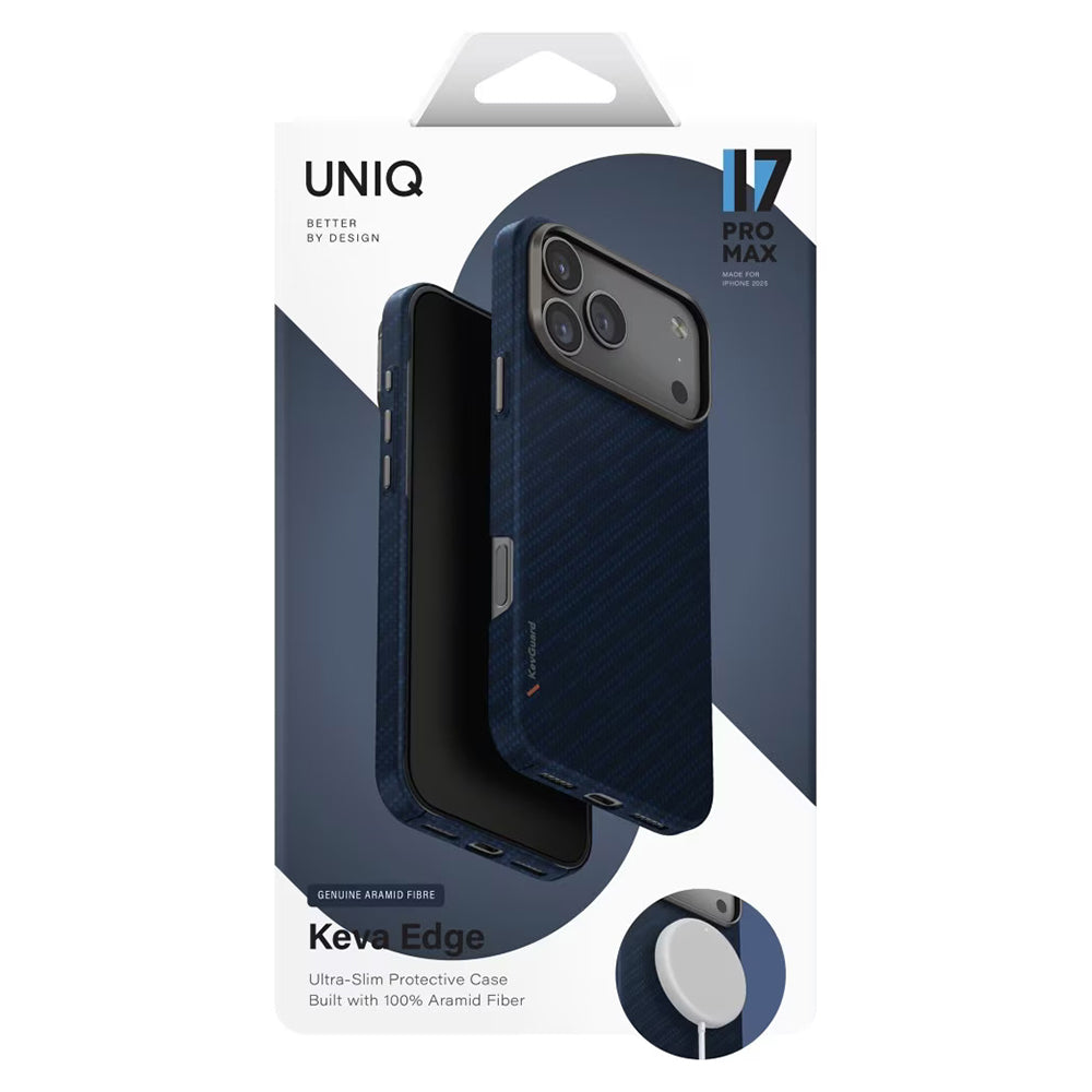 Θήκη MagSafe για Apple iPhone 17 Pro Max, UNIQ, Keva MagClick, Μπλε Ναυτικό
