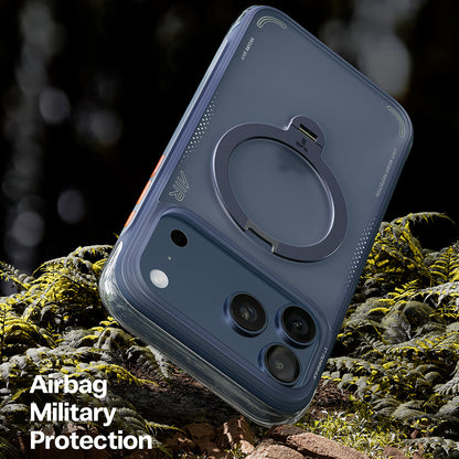 Θήκη για Apple iPhone 17 Pro, Torras, Ostand Spin Air, Μπλε