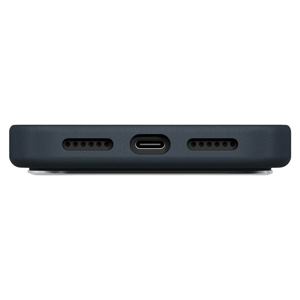 Θήκη για Apple iPhone 17 Pro, UNIQ, Lyden Leatherette, Μπλε