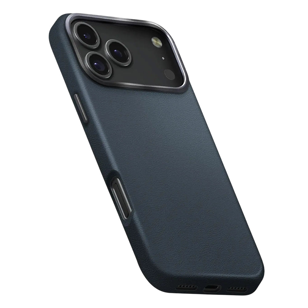 Θήκη για Apple iPhone 17 Pro, UNIQ, Lyden Leatherette, Μπλε