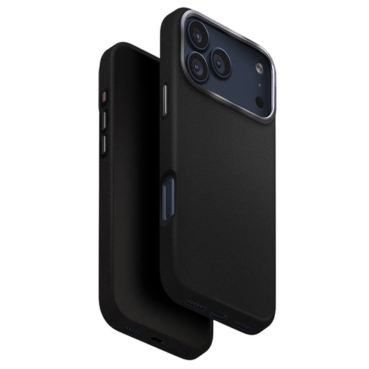 Θήκη για Apple iPhone 17 Pro, UNIQ, Lyden Leatherette, Μαύρη