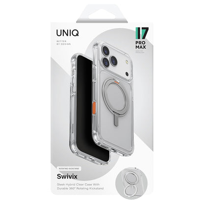 Θήκη για Apple iPhone 17 Pro, UNIQ, Swivix, Ασημί