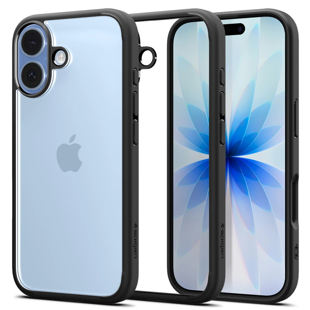 Case for Apple iPhone 17, Spigen, Ultra Hybrid, Matte Black