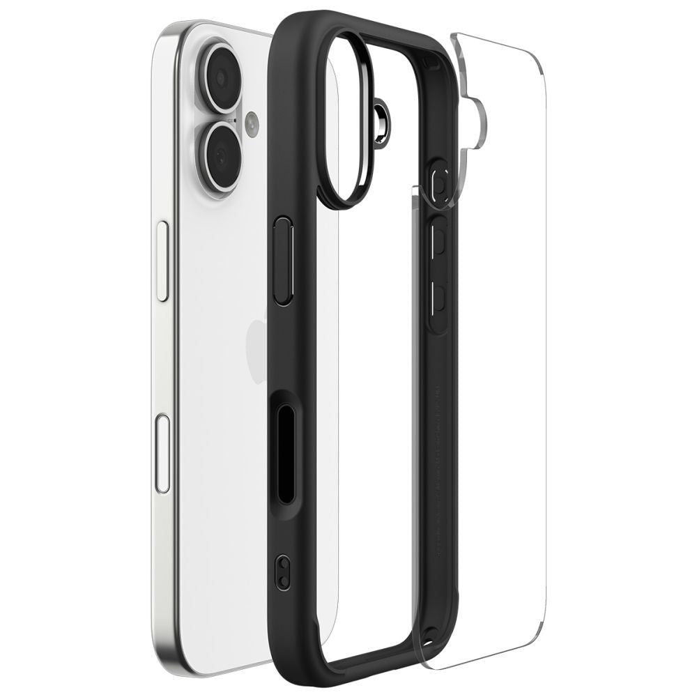 Case for Apple iPhone 17, Spigen, Ultra Hybrid, Matte Black