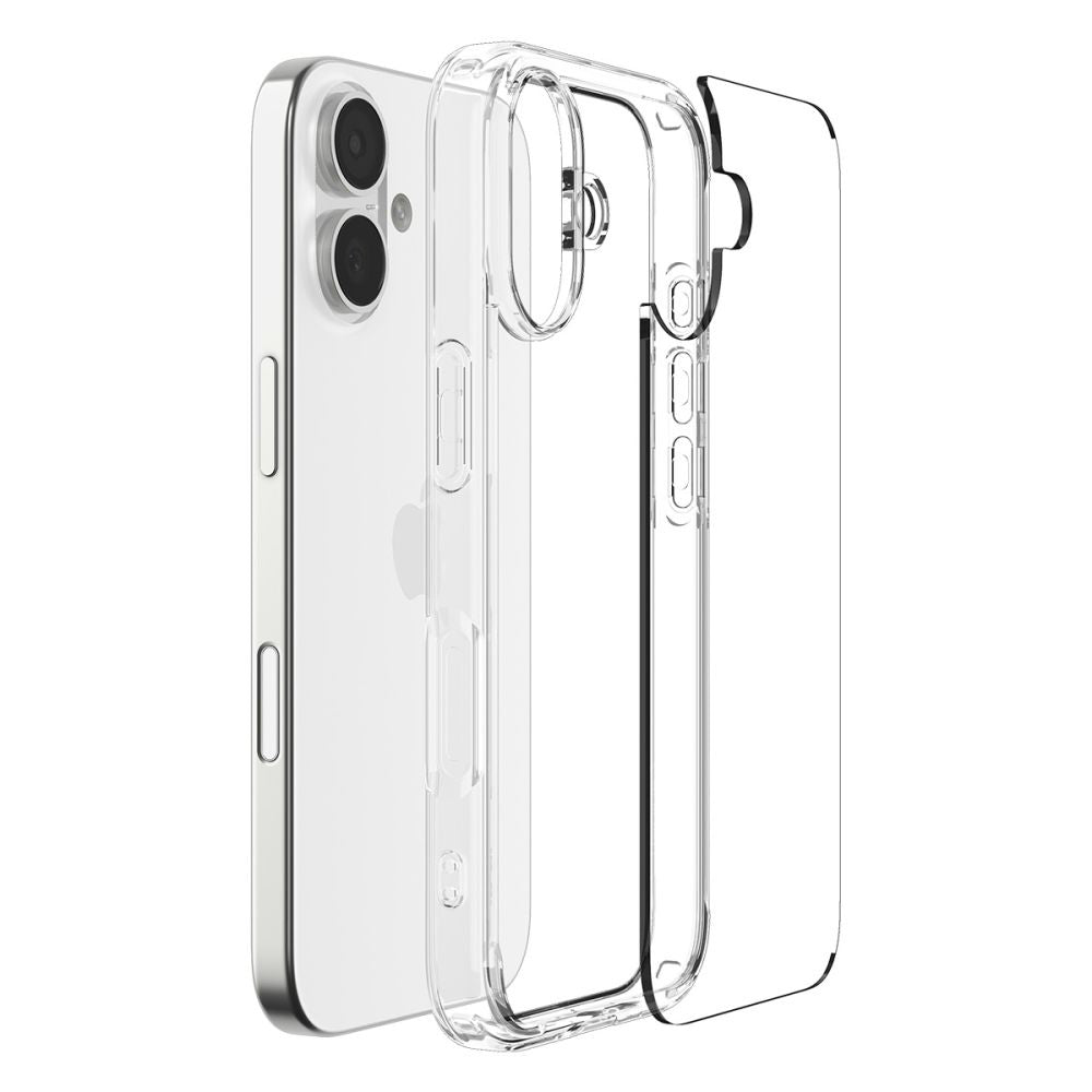 Case for Apple iPhone 17, Spigen, Ultra Hybrid, Transparent
