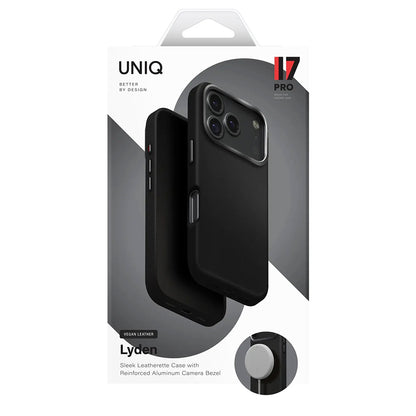 Θήκη για Apple iPhone 17, UNIQ, Lyden Leatherette, Γκρι