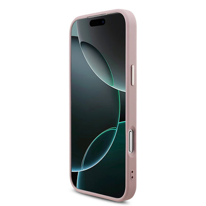 Θήκη για Apple iPhone 18 Pro / 17 Pro, Guess, 4G Big Classic Logo, Ροζ