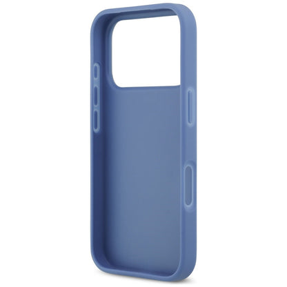 Θήκη για Apple iPhone 18 Pro / 17 Pro, Guess, 4G Double Card Triangle, Μπλε