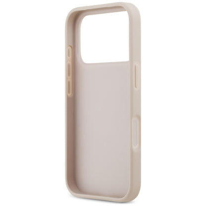 Θήκη για Apple iPhone 18 Pro / 17 Pro, Guess, 4G Double Card Triangle, Ροζ